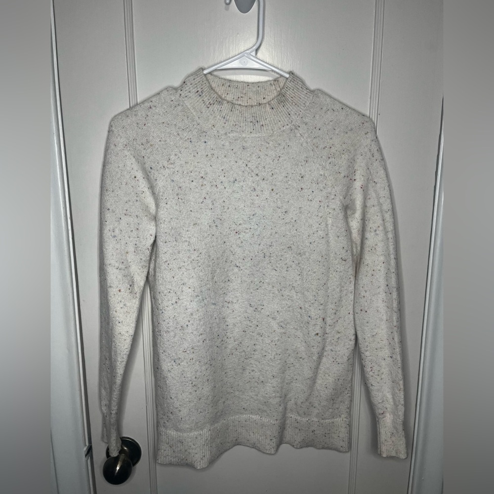 LOFT - confetti semi turtleneck sweater